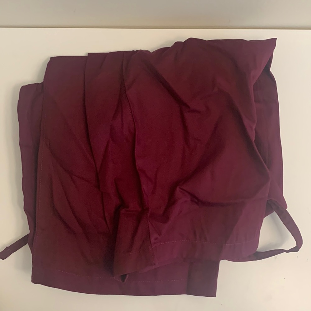 Allheart scrub pants basic maroon